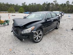 Salvage cars for sale at Houston, TX auction: 2016 Infiniti Q70 3.7