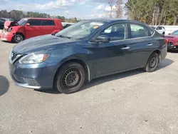 Nissan Sentra Vehiculos salvage en venta: 2016 Nissan Sentra S