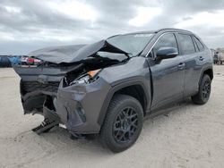 Salvage cars for sale at West Palm Beach, FL auction: 2021 Toyota Rav4 XLE