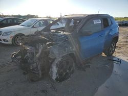 Jeep salvage cars for sale: 2022 Jeep Compass Trailhawk