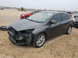 Salvage cars for sale at San Antonio, TX auction: 2017 Ford Focus SE