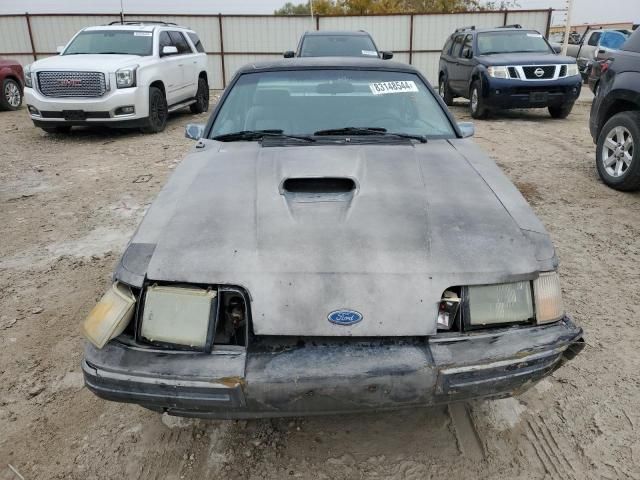 1986 Ford Mustang SVO