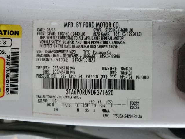 2013 Ford Fusion Titanium HEV