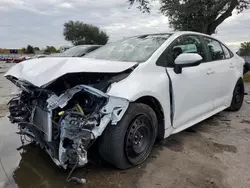 Salvage cars for sale at Orlando, FL auction: 2022 Toyota Corolla LE