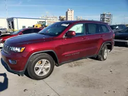 Salvage cars for sale at New Orleans, LA auction: 2017 Jeep Grand Cherokee Laredo