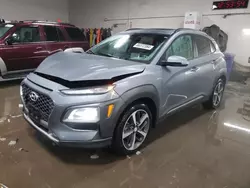 Salvage cars for sale at Elgin, IL auction: 2020 Hyundai Kona Ultimate