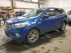 Ford salvage cars for sale: 2017 Ford Escape SE