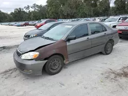 Toyota Corolla ce salvage cars for sale: 2006 Toyota Corolla CE