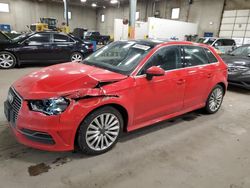 Audi salvage cars for sale: 2016 Audi A3 E-TRON Premium Plus Ultra