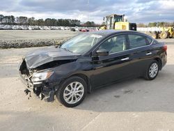 Salvage cars for sale at Dunn, NC auction: 2019 Nissan Sentra S