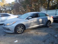 Salvage cars for sale at Austell, GA auction: 2017 Hyundai Sonata SE