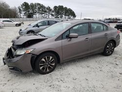 Salvage cars for sale at Loganville, GA auction: 2014 Honda Civic EX