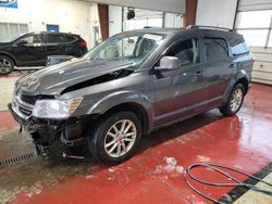 Salvage cars for sale at Angola, NY auction: 2014 Dodge Journey SXT