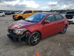 Salvage cars for sale at Houston, TX auction: 2015 Toyota Corolla L