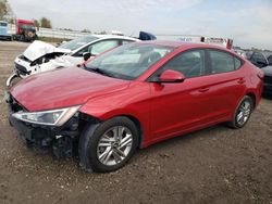 Salvage cars for sale at Houston, TX auction: 2020 Hyundai Elantra SEL