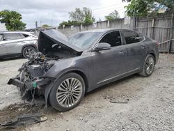 Salvage cars for sale at Opa Locka, FL auction: 2017 KIA Cadenza Premium