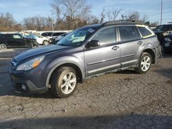 Salvage cars for sale at Bridgeton, MO auction: 2014 Subaru Outback 2.5I Premium