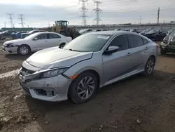 Salvage cars for sale at Elgin, IL auction: 2016 Honda Civic EX