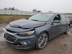 Salvage cars for sale at Houston, TX auction: 2021 Chevrolet Malibu LT