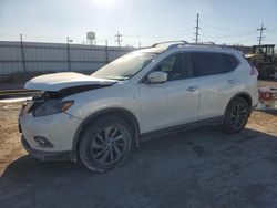 Salvage cars for sale at Chicago Heights, IL auction: 2016 Nissan Rogue S