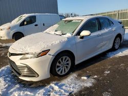 Salvage cars for sale at Duryea, PA auction: 2022 Toyota Camry LE