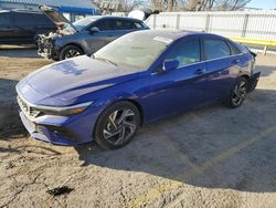 Salvage cars for sale at Wichita, KS auction: 2024 Hyundai Elantra SEL