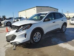 Salvage cars for sale at Haslet, TX auction: 2022 Ford Escape S