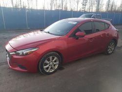 Salvage cars for sale at Moncton, NB auction: 2018 Mazda 3 Sport