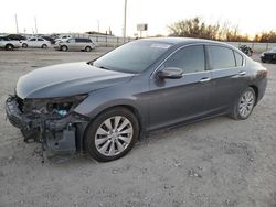 Salvage cars for sale at Oklahoma City, OK auction: 2013 Honda Accord EX