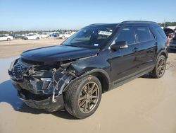 Salvage cars for sale at Houston, TX auction: 2019 Ford Explorer Sport