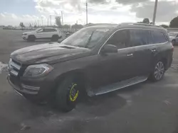 Salvage cars for sale at Miami, FL auction: 2013 Mercedes-Benz GL 450 4matic