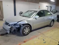 Vehiculos salvage en venta de Copart Indianapolis, IN: 2002 Toyota Camry LE