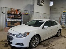 Salvage cars for sale at Des Moines, IA auction: 2015 Chevrolet Malibu 2LT