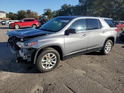 Chevrolet salvage cars for sale: 2020 Chevrolet Traverse LS