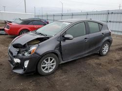 Salvage cars for sale at Greenwood, NE auction: 2015 Toyota Prius C