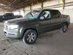 Salvage cars for sale at Phoenix, AZ auction: 2007 Honda Ridgeline RTL