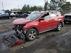 Salvage cars for sale at Denver, CO auction: 2014 Toyota Rav4 XLE