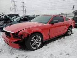 Salvage cars for sale at Elgin, IL auction: 2005 Ford Mustang