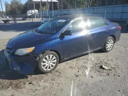 Vehiculos salvage en venta de Copart Savannah, GA: 2012 Toyota Corolla Base