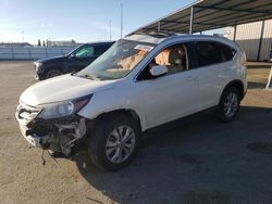 Salvage cars for sale at Sacramento, CA auction: 2014 Honda CR-V EXL