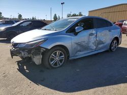 Chevrolet salvage cars for sale: 2017 Chevrolet Cruze LT