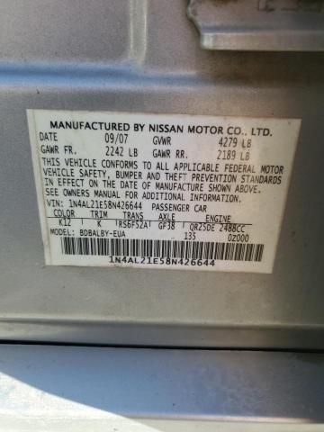 2008 Nissan Altima 2.5