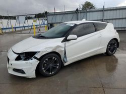 Salvage cars for sale at Florence, MS auction: 2015 Honda CR-Z EX