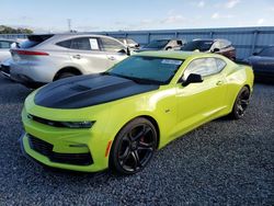 Flood-damaged cars for sale at auction: 2021 Chevrolet Camaro SS