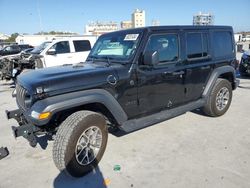 Salvage cars for sale from Copart New Orleans, LA: 2024 Jeep Wrangler Sport