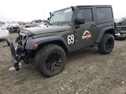 Jeep salvage cars for sale: 2015 Jeep Wrangler Sport