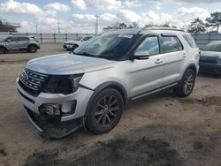 Salvage cars for sale at Newton, AL auction: 2016 Ford Explorer Limited