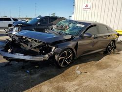 Salvage cars for sale at New Orleans, LA auction: 2019 Honda Accord Sport