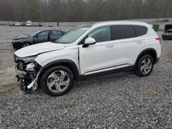 Salvage cars for sale at Gainesville, GA auction: 2021 Hyundai Santa FE SEL