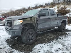 Toyota Tundra salvage cars for sale: 2014 Toyota Tundra Double Cab SR